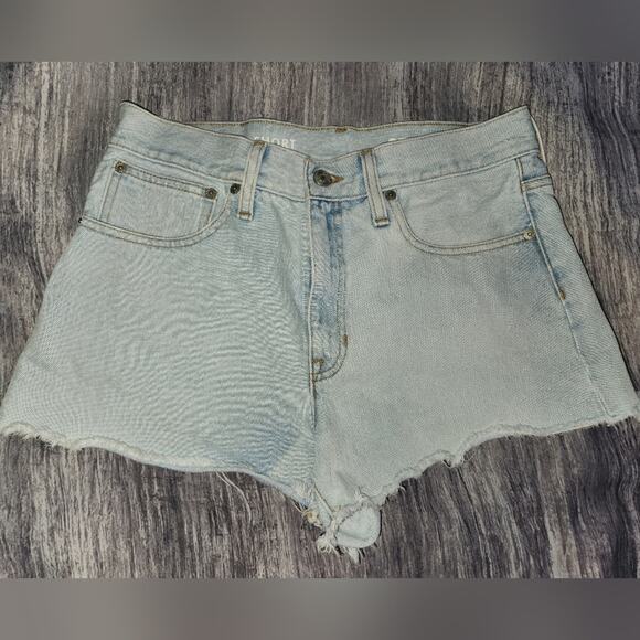 J. Crew Relaxed Denim Short In‎ Waterside Wash Size 27 - Picture 1 of 11